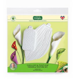 Katy Sue Designs Katy Sue Mould Calla Lily & Tulip Leaf Vein & Texture Set