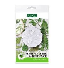 Katy Sue Designs Katy Sue Mould Fern Back Veiner and Embosser