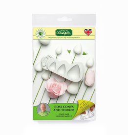 Katy Sue Designs Katy Sue Mould Rose Cones and Thorns