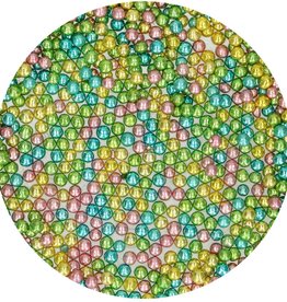 FunCakes Suikerparels Medium Metallic Harlequin 80 g