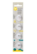 Wilton Wilton Decorating Tip Set Small #003, #005, #016, #018