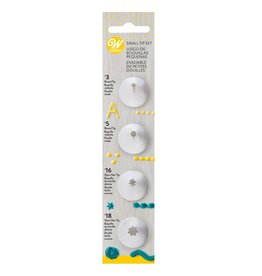 Wilton Wilton Decorating Tip Set Small #003, #005, #016, #018