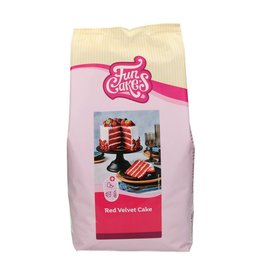 FunCakes Mix voor Red Velvet Cake 4 kg