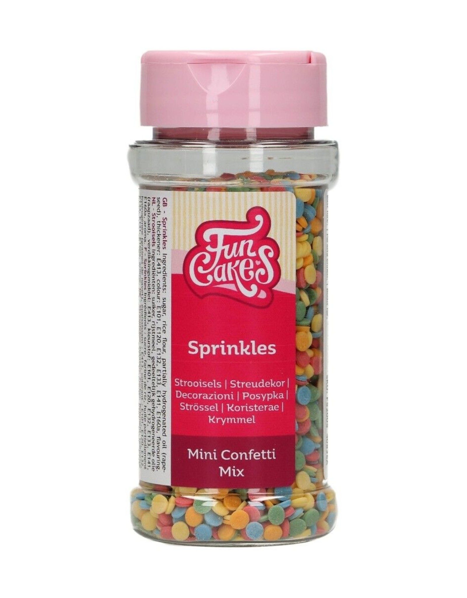 FunCakes FunCakes Mini Confetti Carnaval 60 g