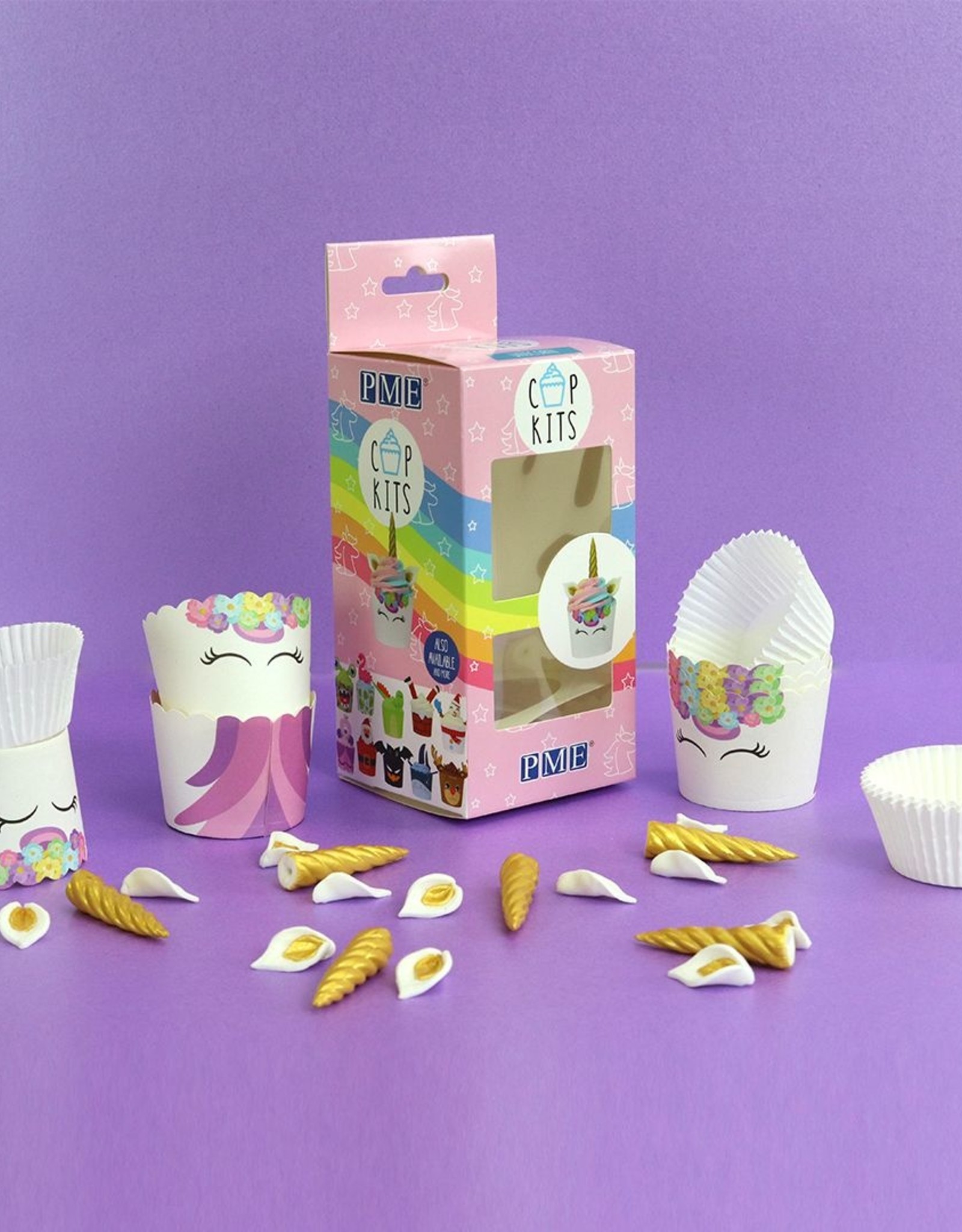 PME PME Cupcake Decoratie Set Unicorn