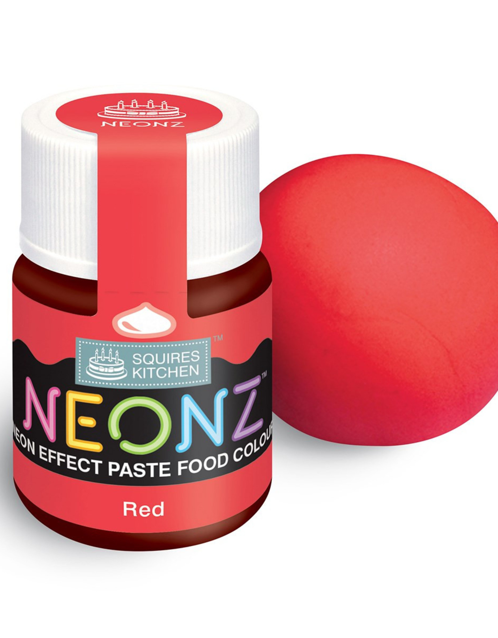 Squires Kitchen Squires Kitchen NEONZ Kleurstof Gel Rood 20g