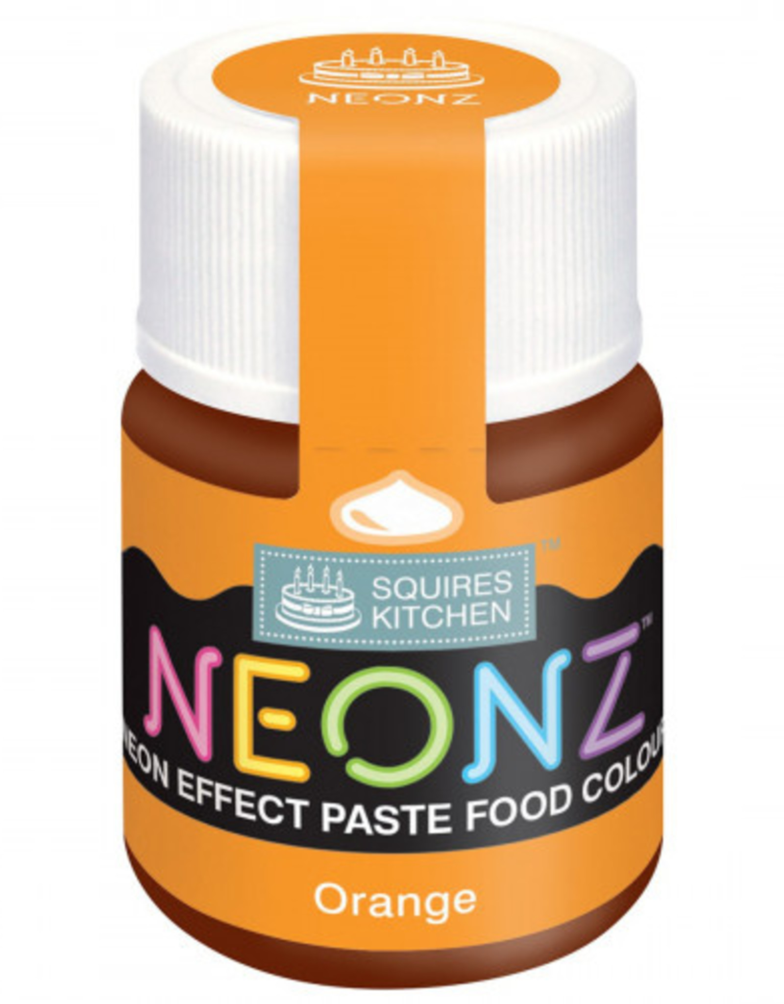 Squires Kitchen Squires Kitchen NEONZ Kleurstof Gel Oranje 20g