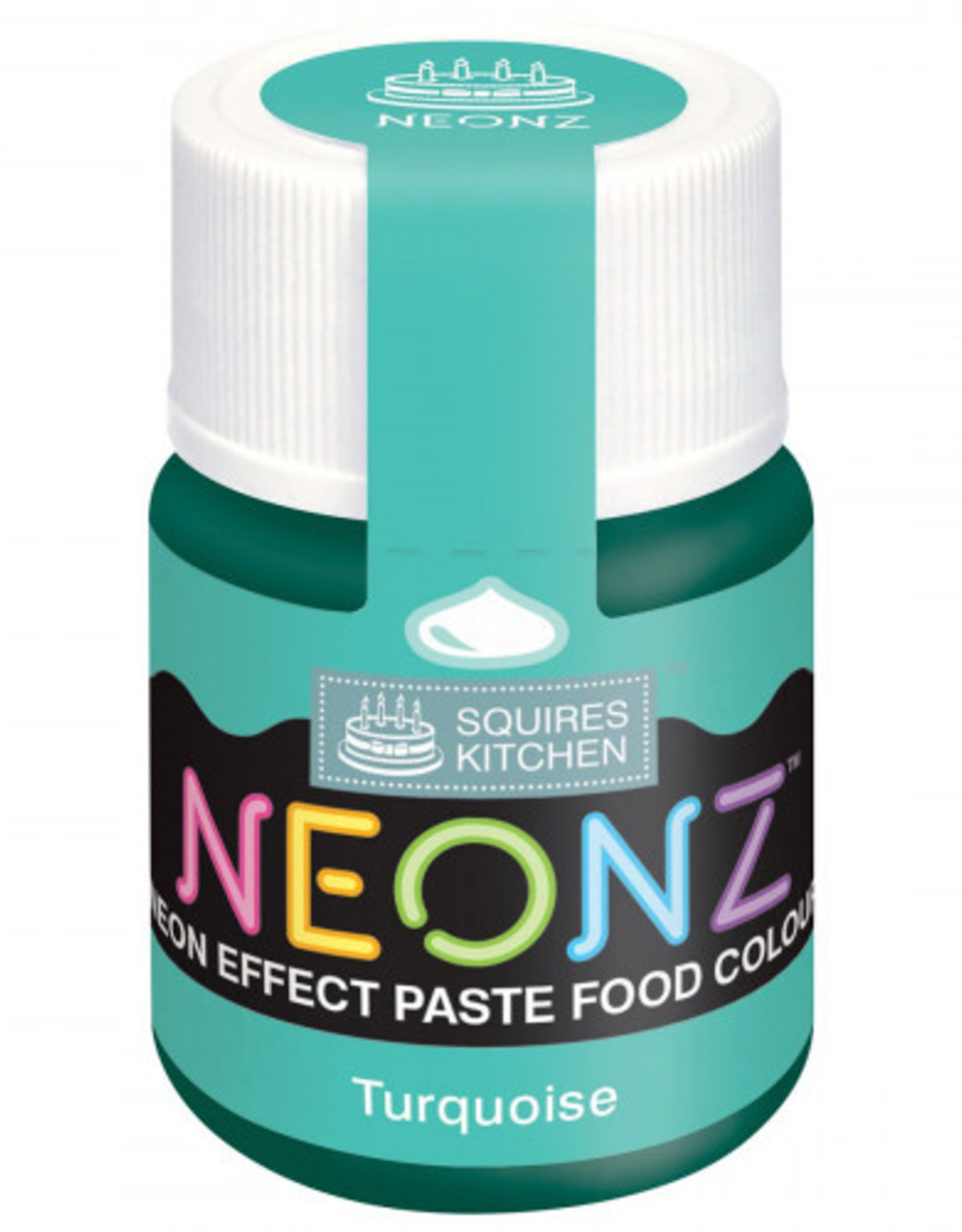 Squires Kitchen Squires Kitchen NEONZ Kleurstof Gel Turquoise 20g