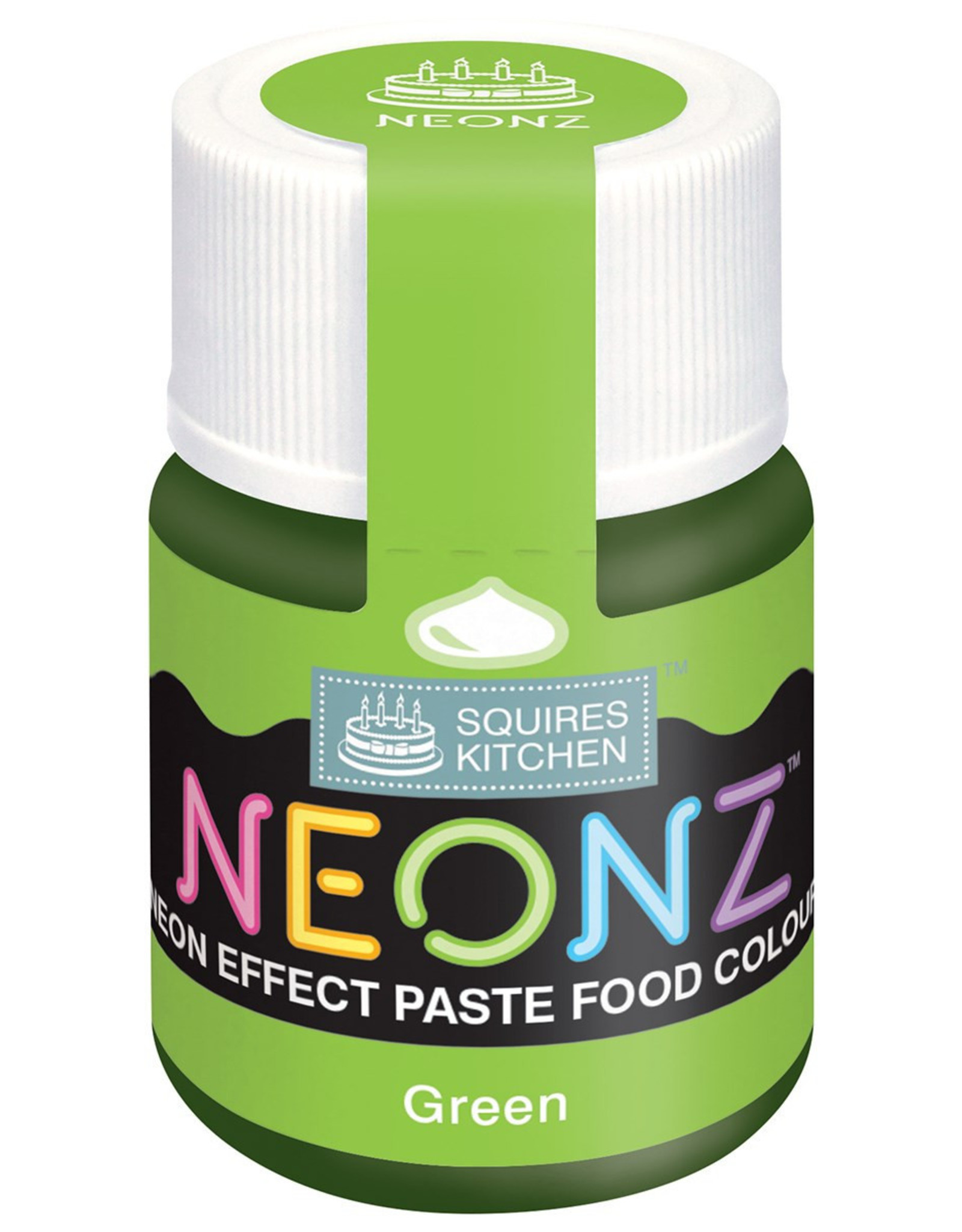 Squires Kitchen Squires Kitchen NEONZ Kleurstof Gel Groen 20g