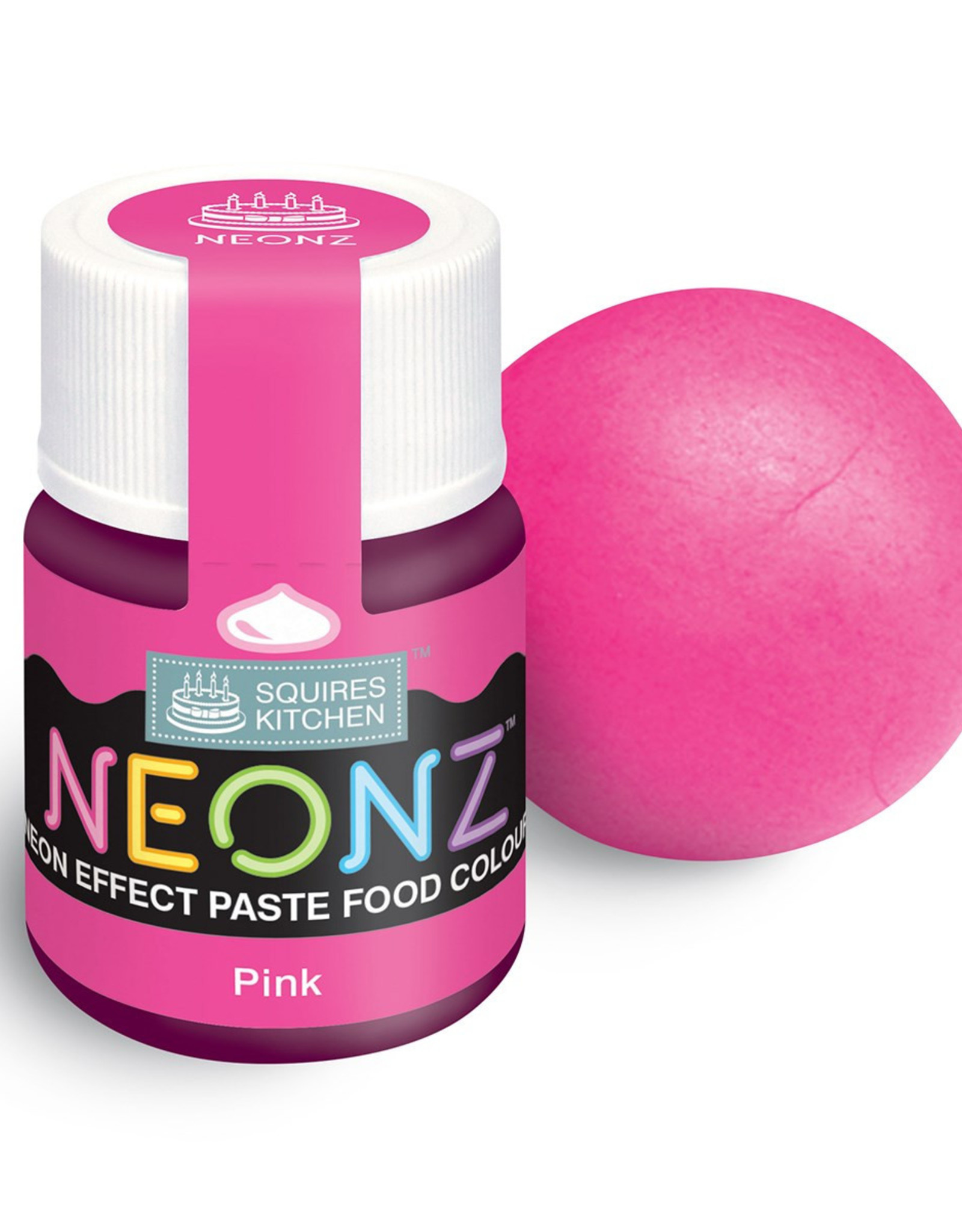 Squires Kitchen Squires Kitchen NEONZ Kleurstof Gel Roze 20g