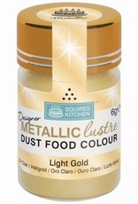 Squires Kitchen Squires Kitchen Designer Metallic Lustre Dust Light Gold - 6g