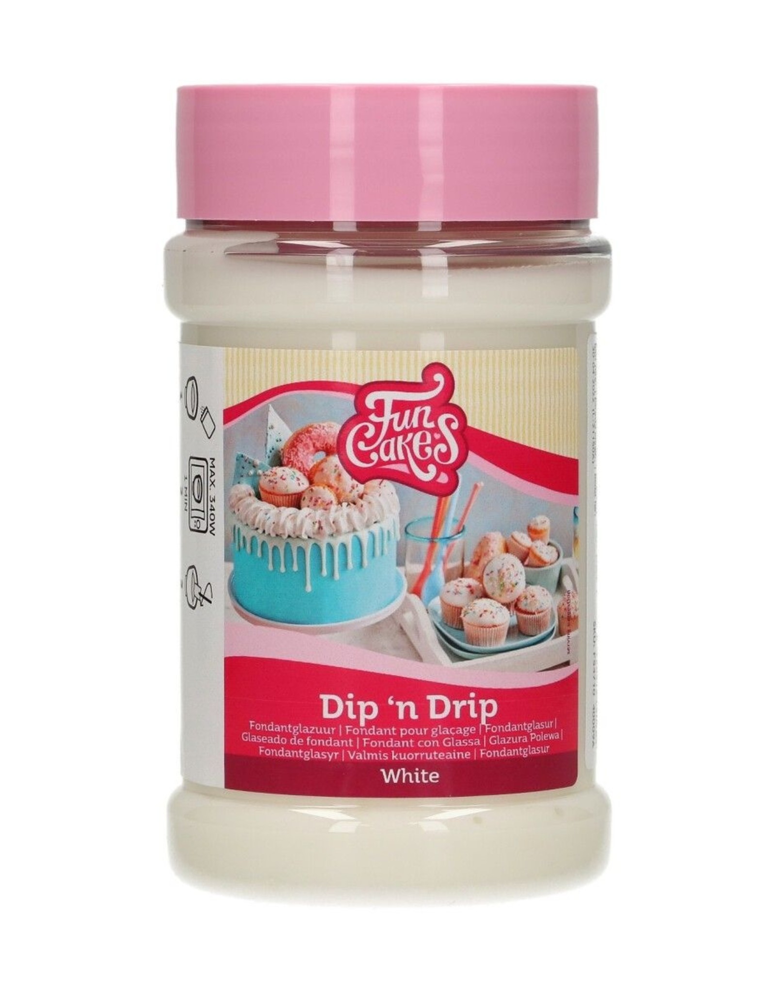 FunCakes FunCakes Dip 'n Drip Wit 375 g