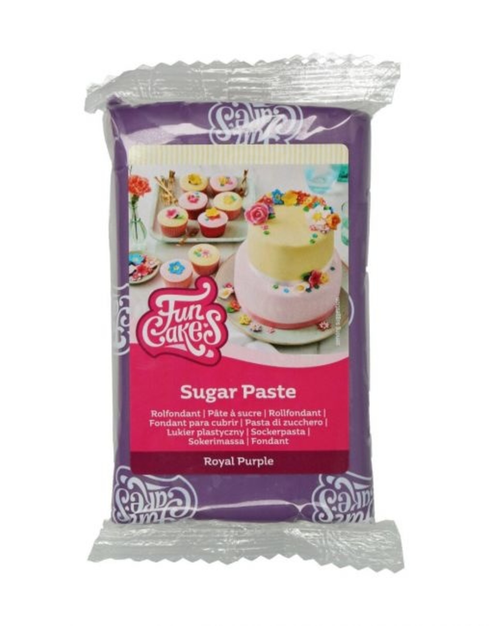 FunCakes FunCakes Rolfondant Royal Purple-250 g