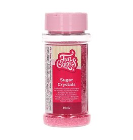 FunCakes Suikerkristallen Roze 80 g