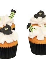 FunCakes FunCakes Suikerdecoratie Heksenhoed en Benen Set/18