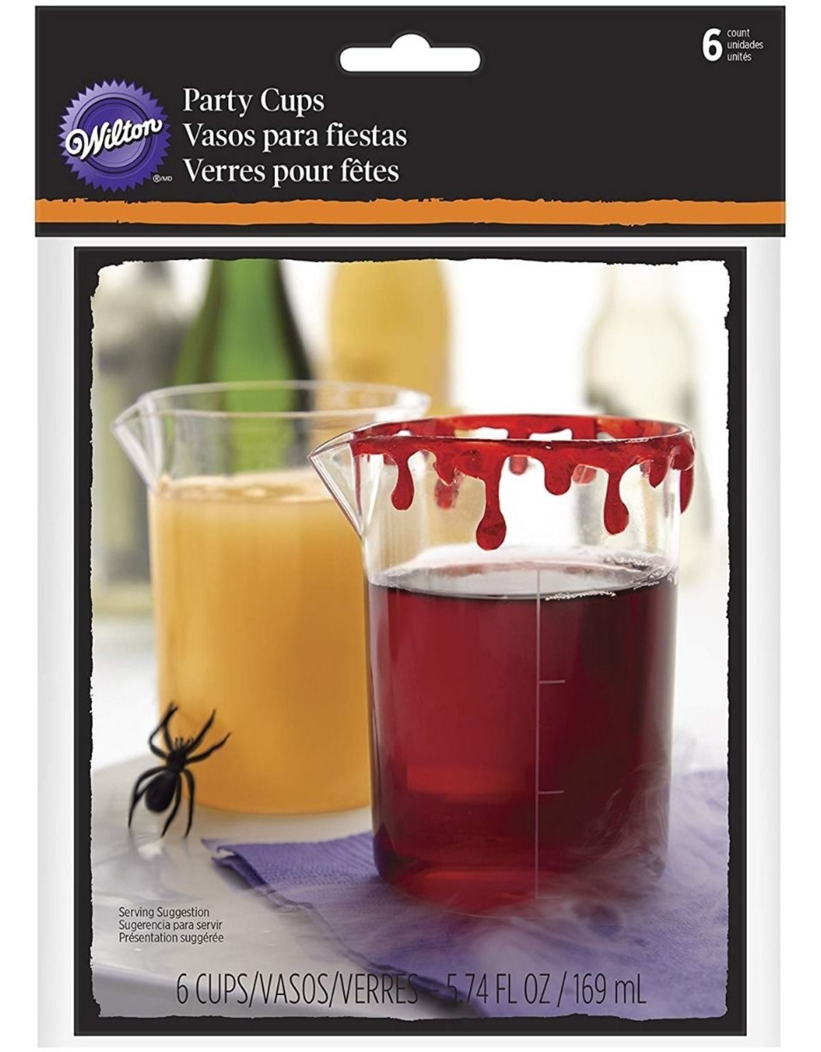 Wilton Wilton Beaker Party Cups Drink Your Treat pk/6