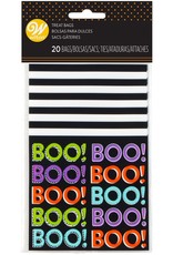 Wilton Wilton Mini Treat Bag Boo pk/20