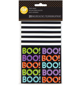 Wilton Wilton Mini Treat Bag Boo pk/20