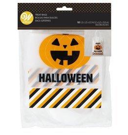 Wilton Wilton Traktatiezakjes Happy Halloween pk/10