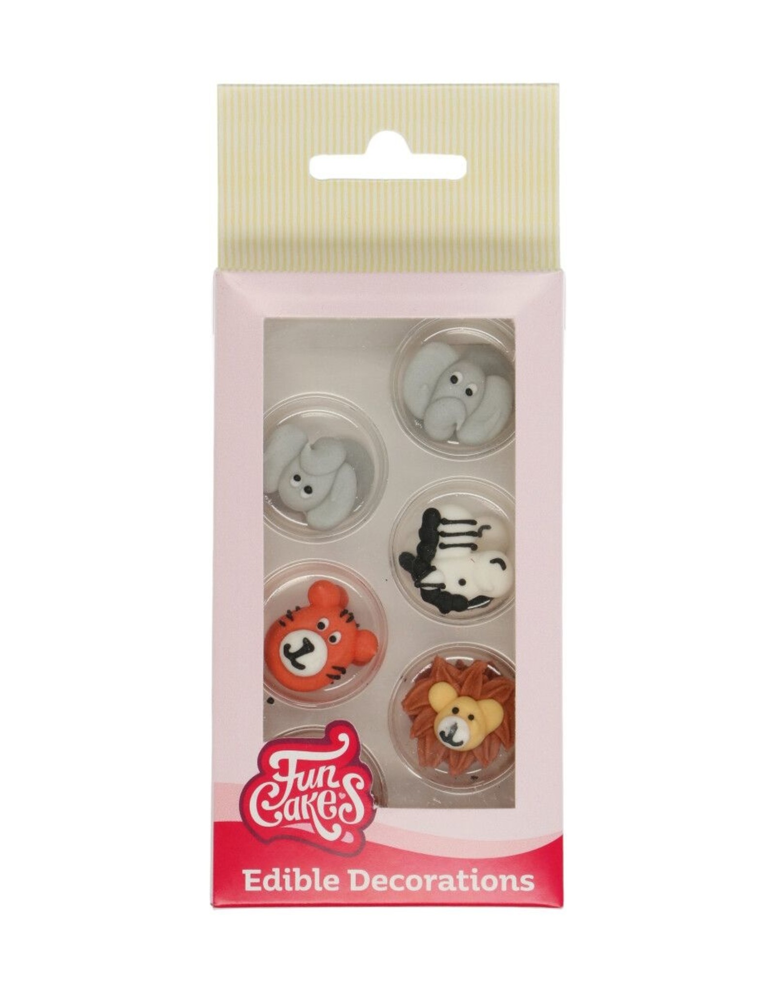 FunCakes FunCakes Suikerdecoratie Safari Dieren Set/12