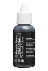 Sugarflair Sugarflair Oil Based Colour - Charcoal 30 ml