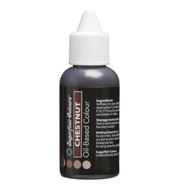 Sugarflair Sugarflair Kleurstof op Oliebasis - Chestnut 30 ml