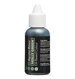 Sugarflair Sugarflair Oil Based Colour - Holly Green 30 ml