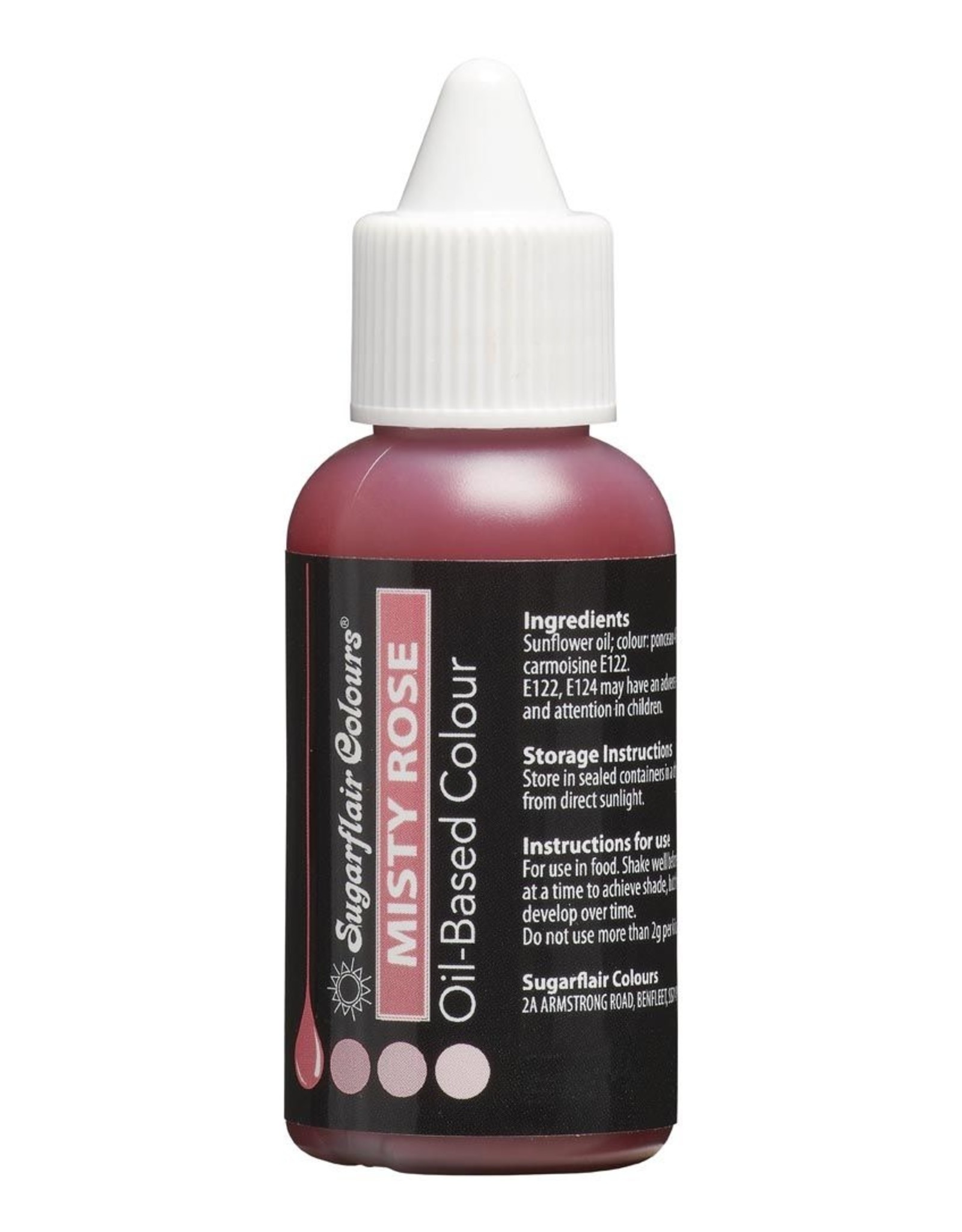 Sugarflair Sugarflair Kleurstof op Oliebasis - Misty Rose 30 ml