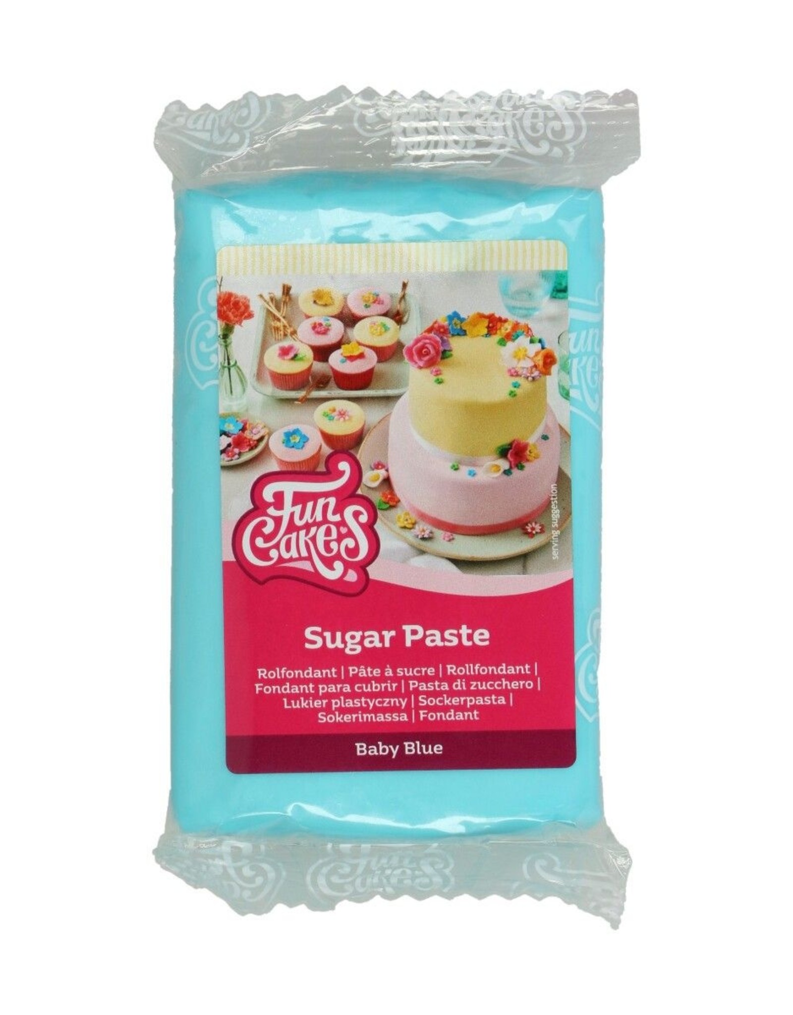 FunCakes FunCakes Rolfondant Baby Blue 250 g