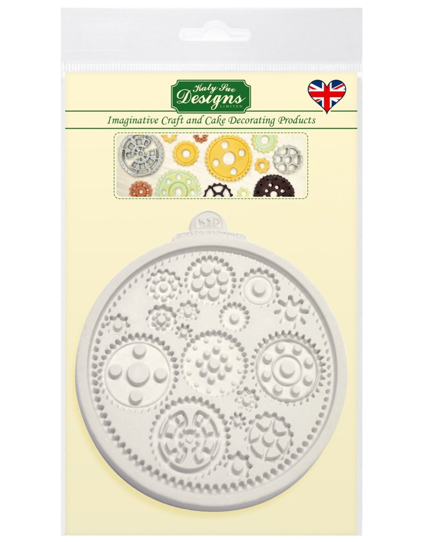 Katy Sue Designs Katy Sue Mould Cogs & Wheels