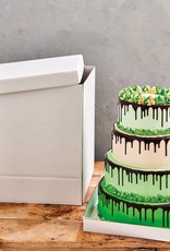 FunCakes FunCakes Taartdoos Wit 52x52x70 cm pk/1