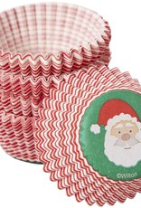 Wilton Wilton Mini Baking Cups Santa Claus pk/100