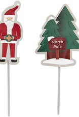 Wilton Wilton Treat Picks Santa pk/12