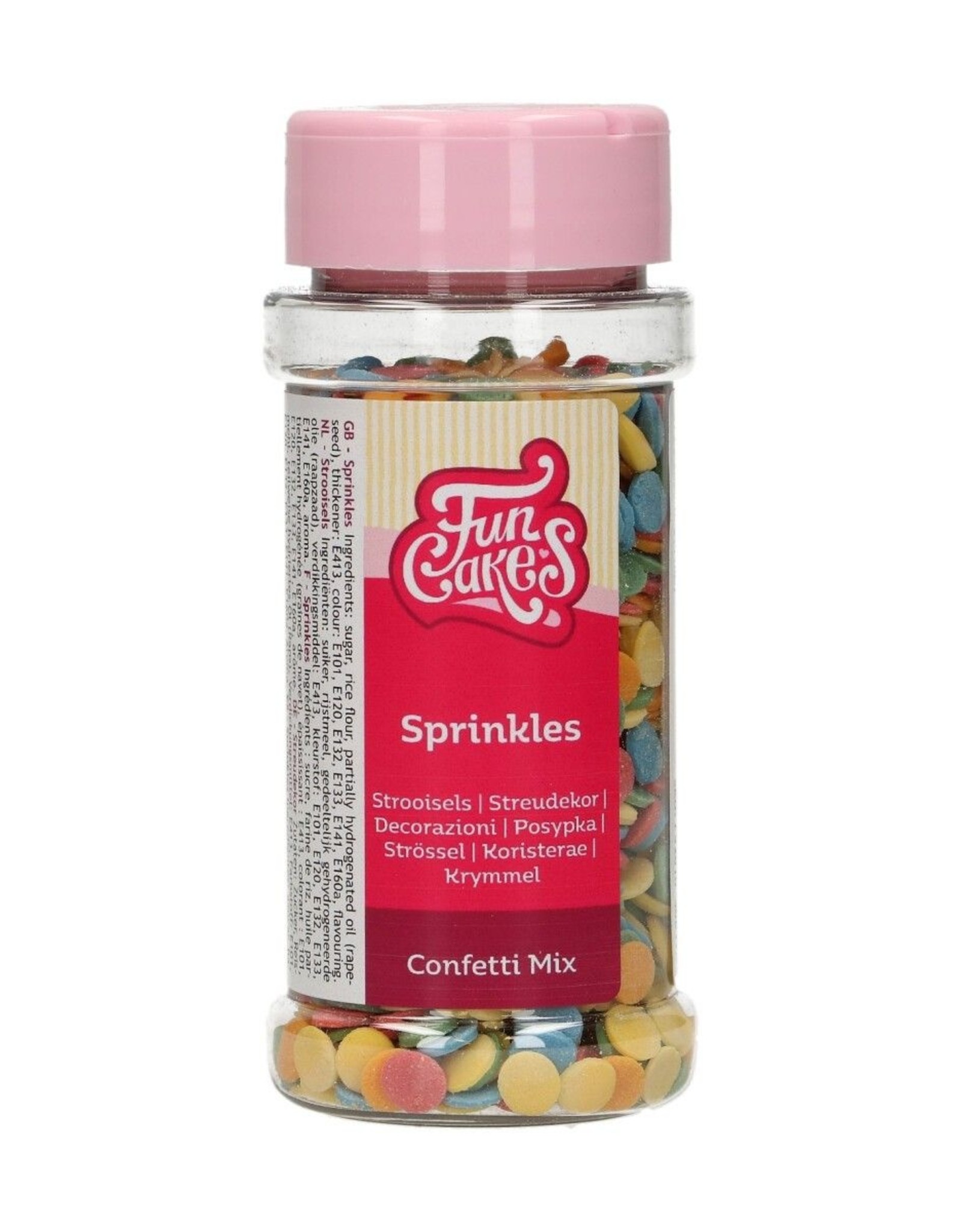 FunCakes FunCakes Confetti Mix 6mm 60 g