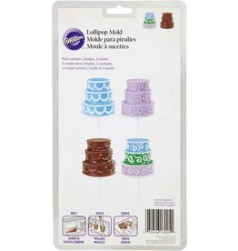 Wilton Candy Mold Lollipop 3D taart
