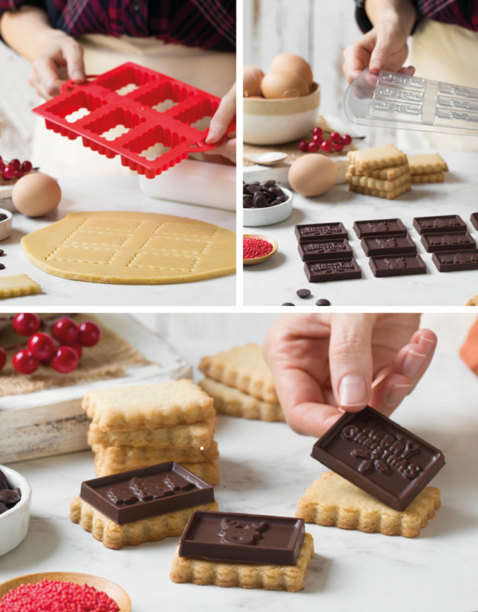 Decora Decora Koekjes Uitsteker Choco Kerst Set/2