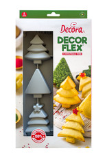 Decora Decora Silicone Bakvorm Kerstbomen