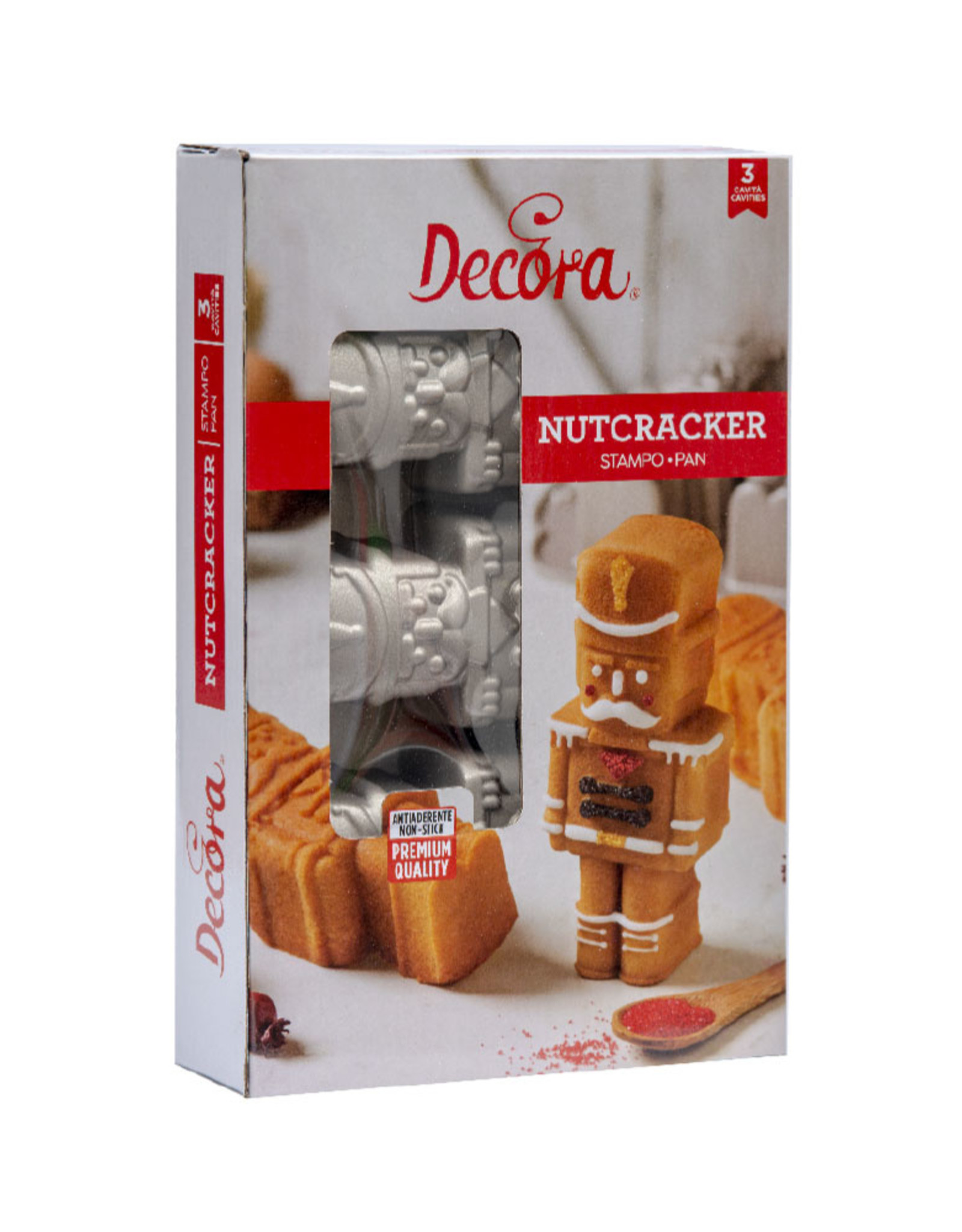 Decora 3D Bakvorm Notenkraker