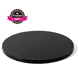 Decora Cake Drum Rond Ø 50 cm Zwart