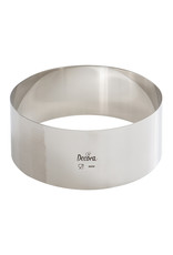 Decora Decora RVS Bakrand Rond Ø 12cm x H6cm