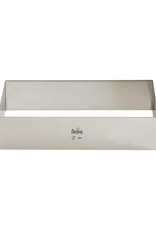 Decora Decora RVS Bakrand Rechthoekige 26x11x4,5cm