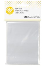 Wilton Wilton Lollipop Bags Clear pk/50