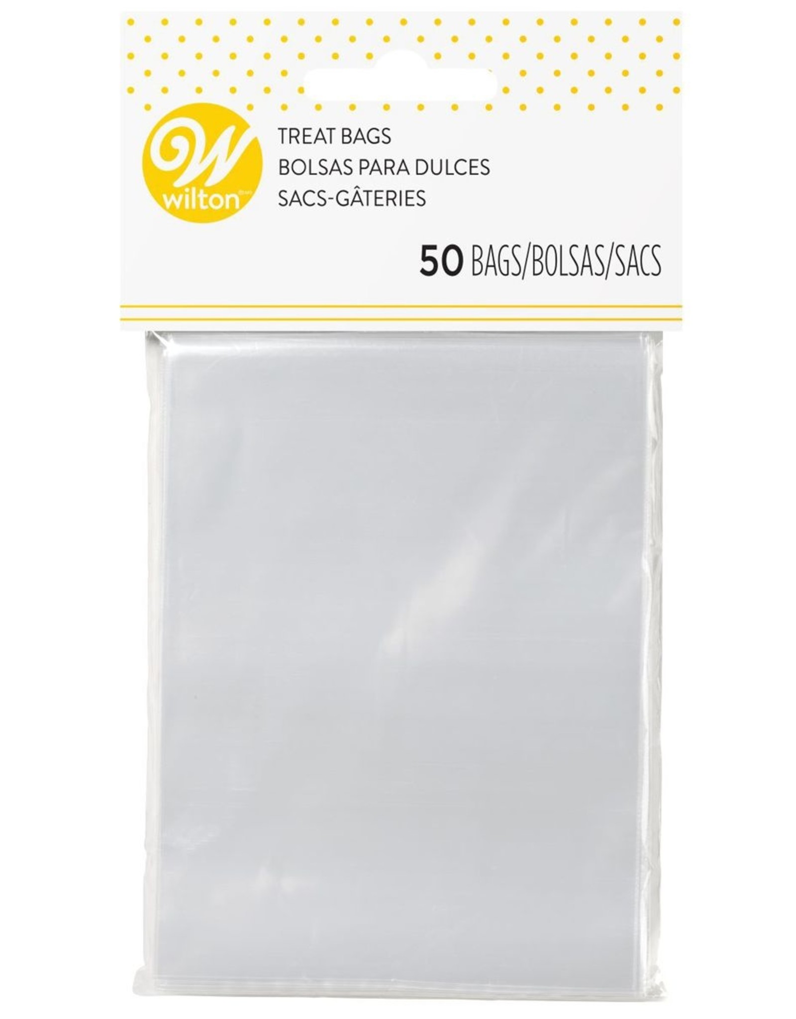 Wilton Wilton Lollipop Bags Clear pk/50