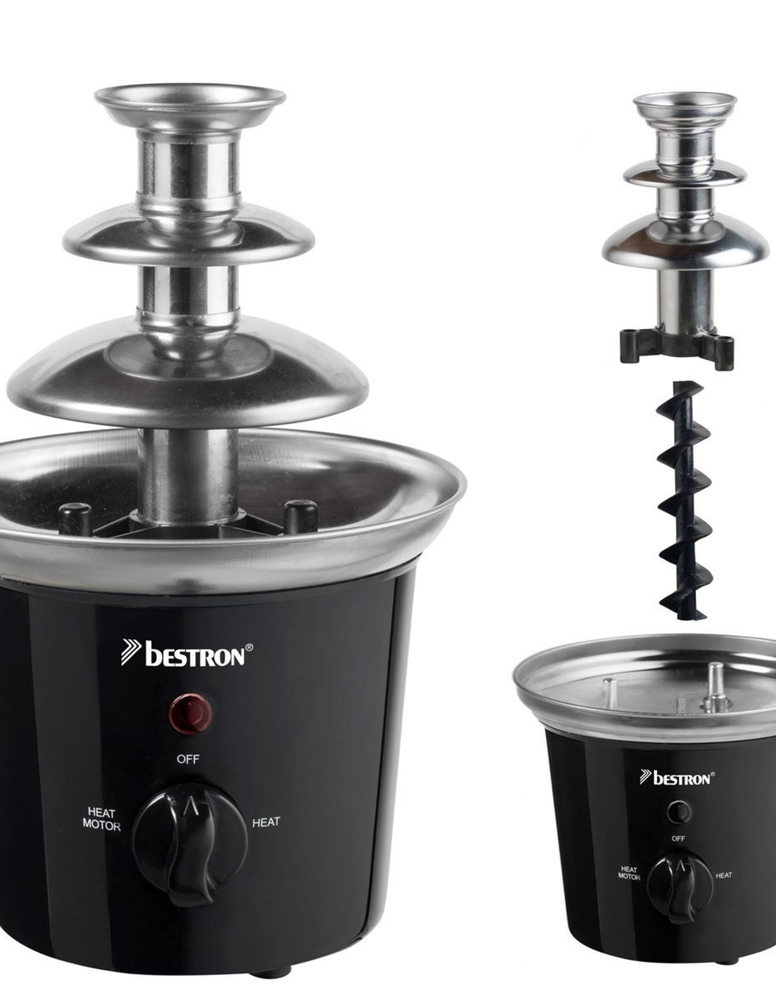 Bestron Bestron Chocolade Fontein 60W - Zwart