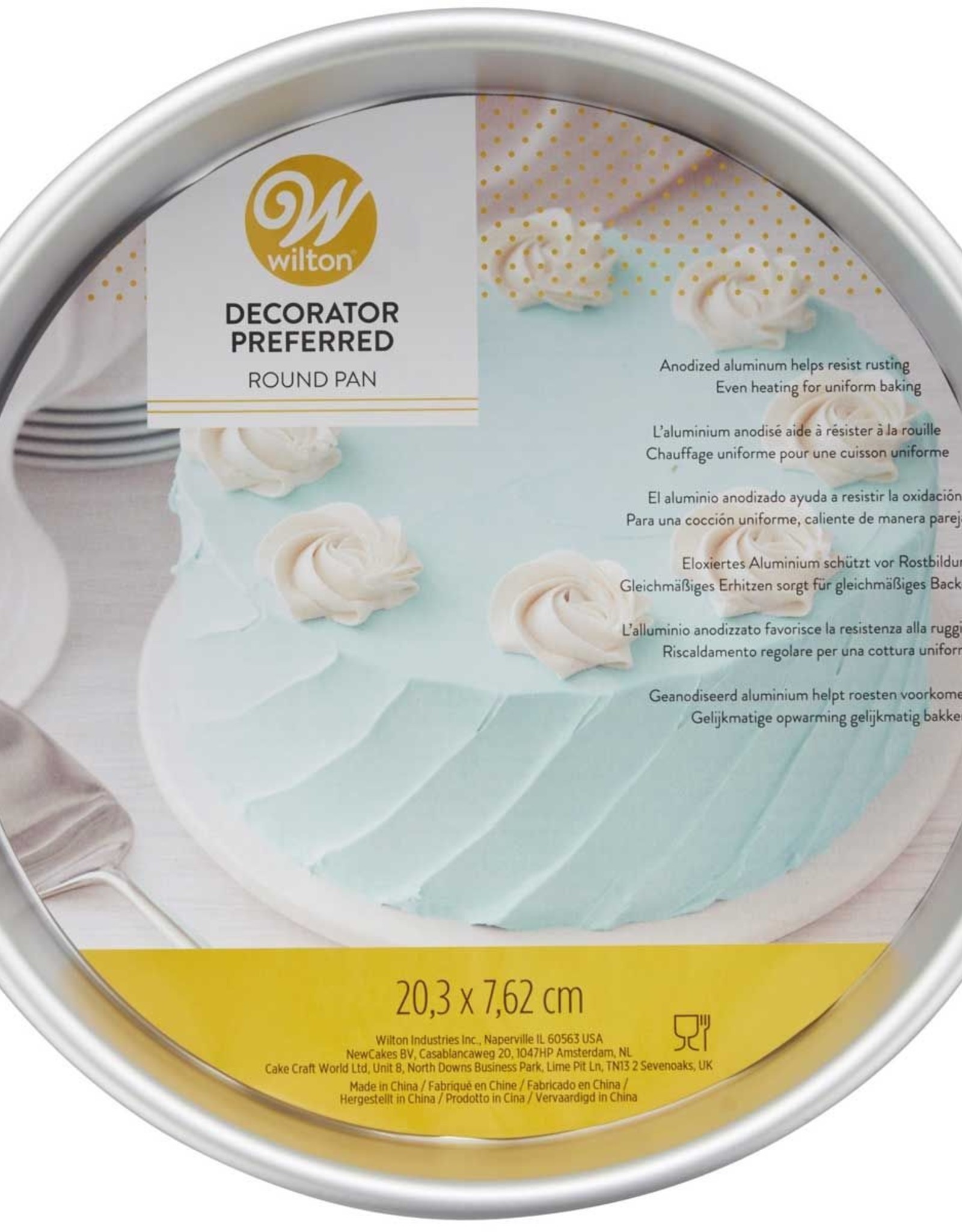 Wilton Wilton Decorator Preferred® Deep Round Pan Ø 20x7,5cm