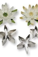 PME PME Rose Calyx/Poinsetta Flower/Petal Cutters set/3