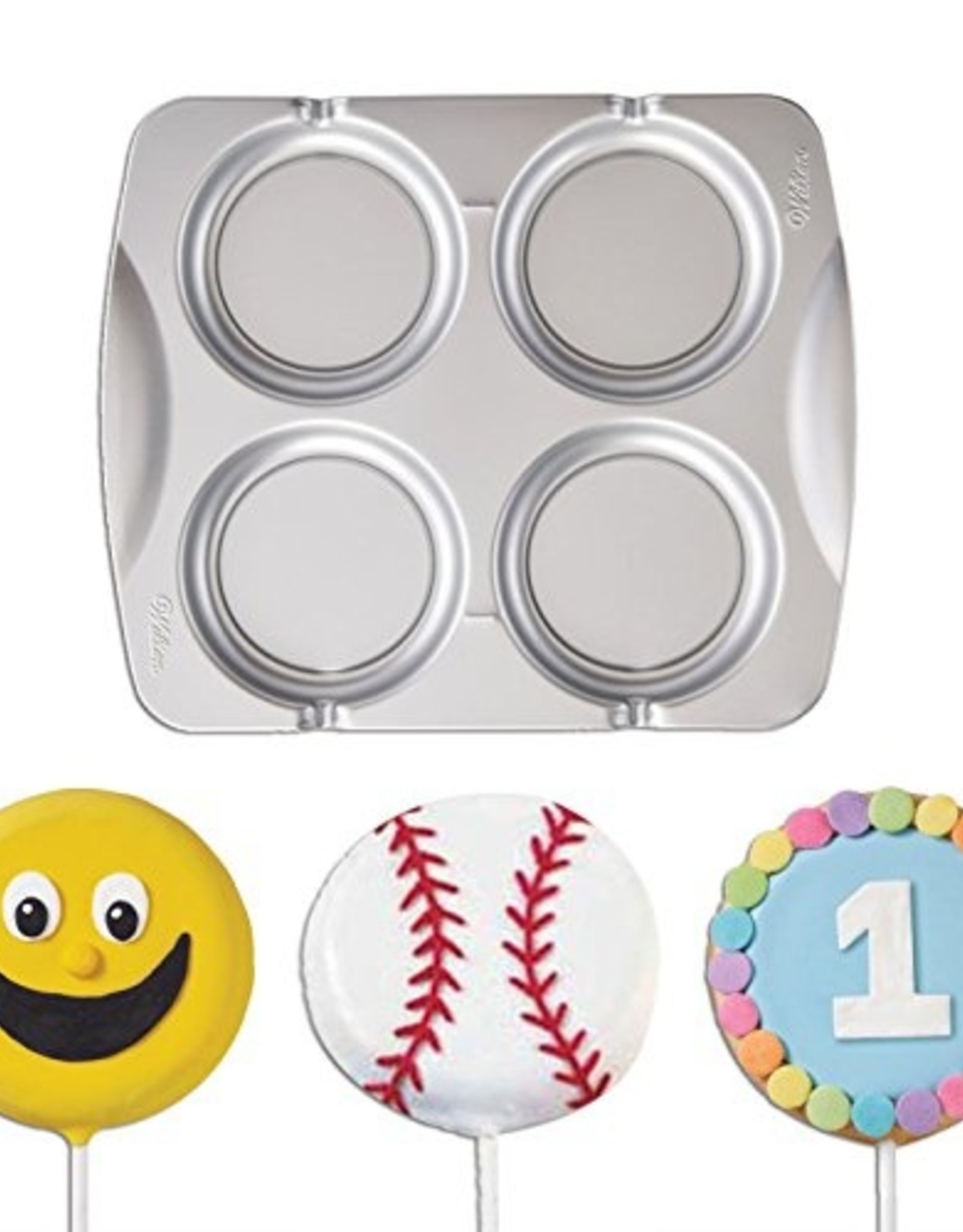 Wilton Wilton Cookie Pan Round Pops