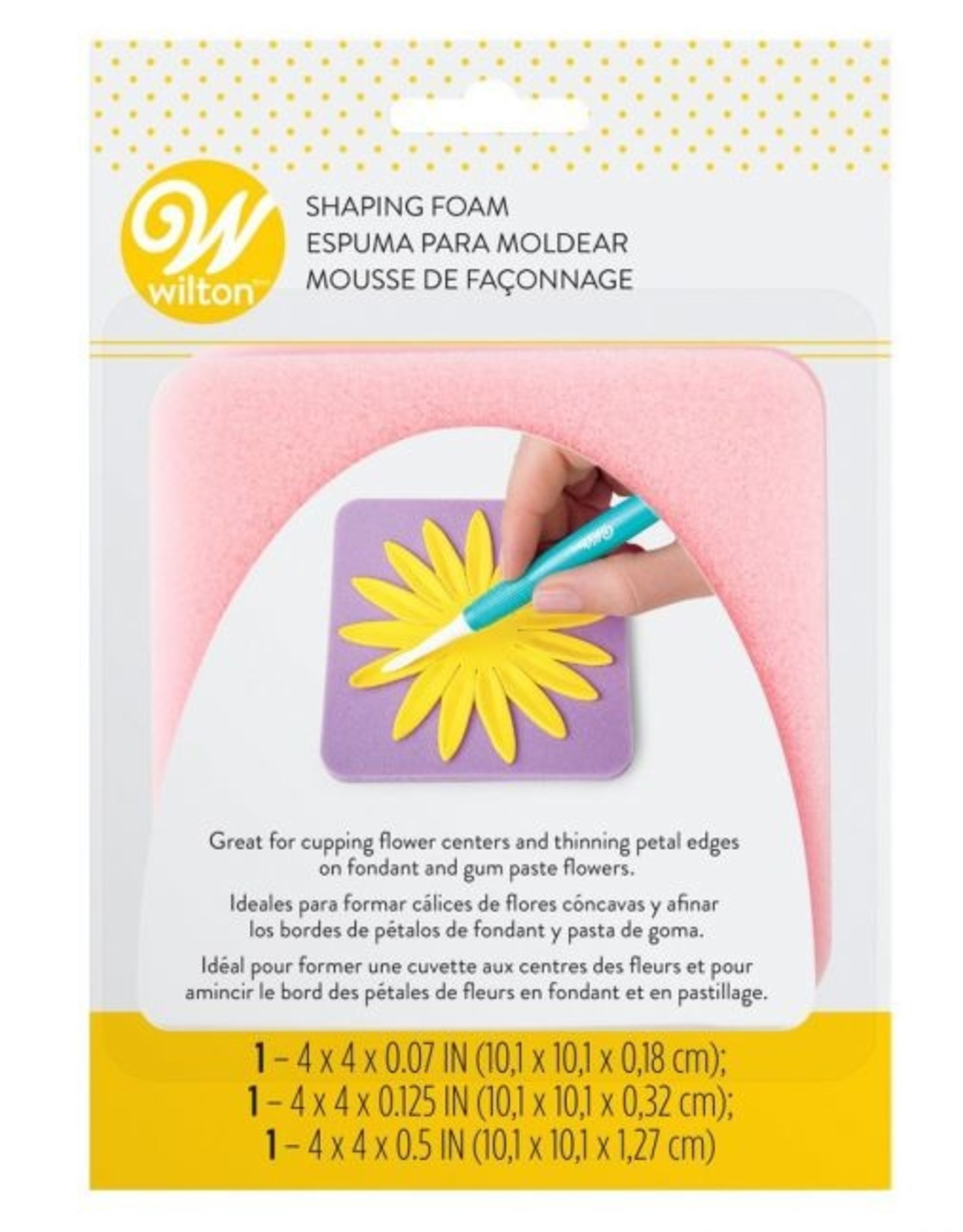 Wilton Wilton Fondant Shaping Foam Set