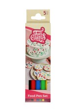 FunCakes Eetbare Set Stiften Primaire Kleuren Set/5