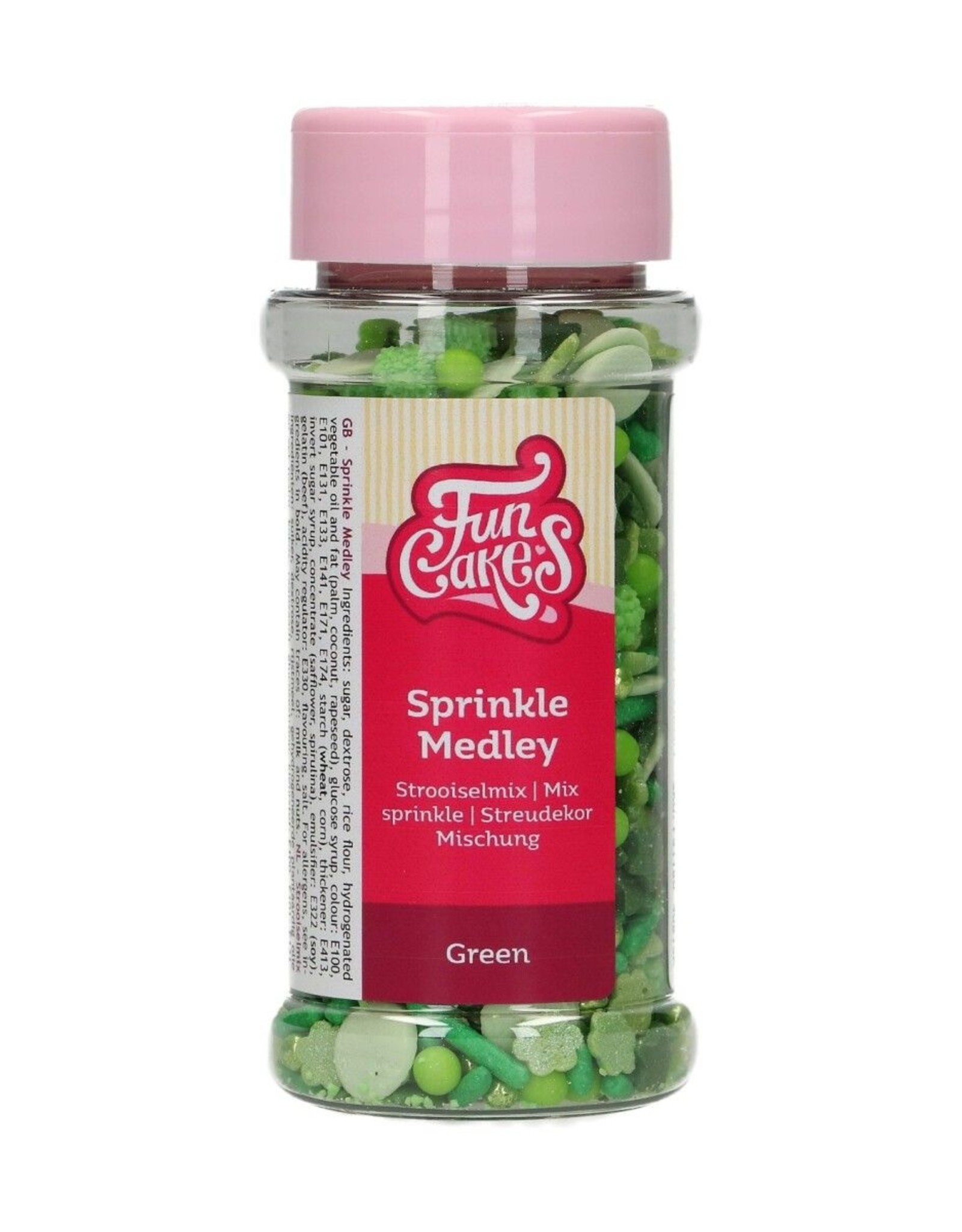 FunCakes FunCakes Sprinkle Medley Green 65 g